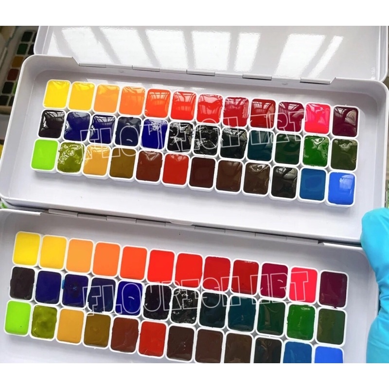 Màu Mijello Mission Gold Set 24/36 Màu Hộp Nhựa - 0.5ML/1ML