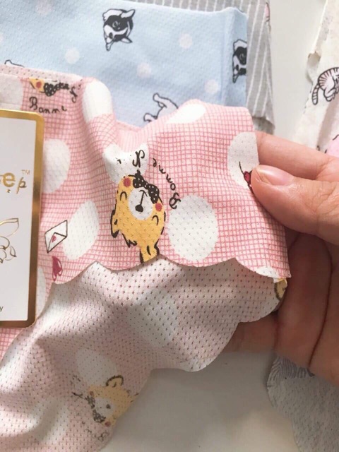 Quần đúc su CARLA thông hơi hoạ tiết cute tông màu nhã nhặn | BigBuy360 - bigbuy360.vn