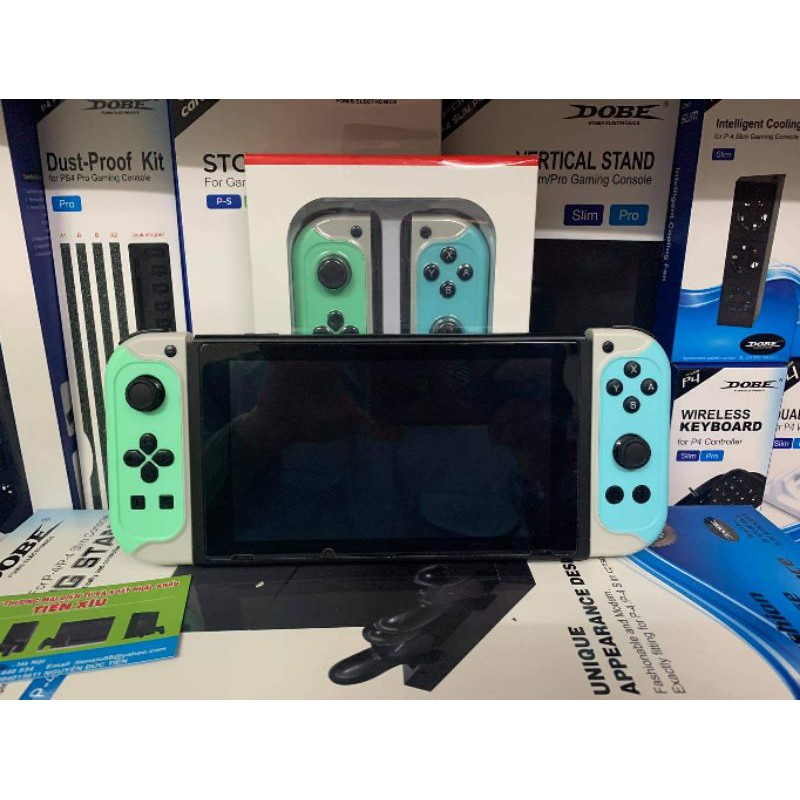 tay Joycon Nintendo Switch hãng JYS mầu xanh