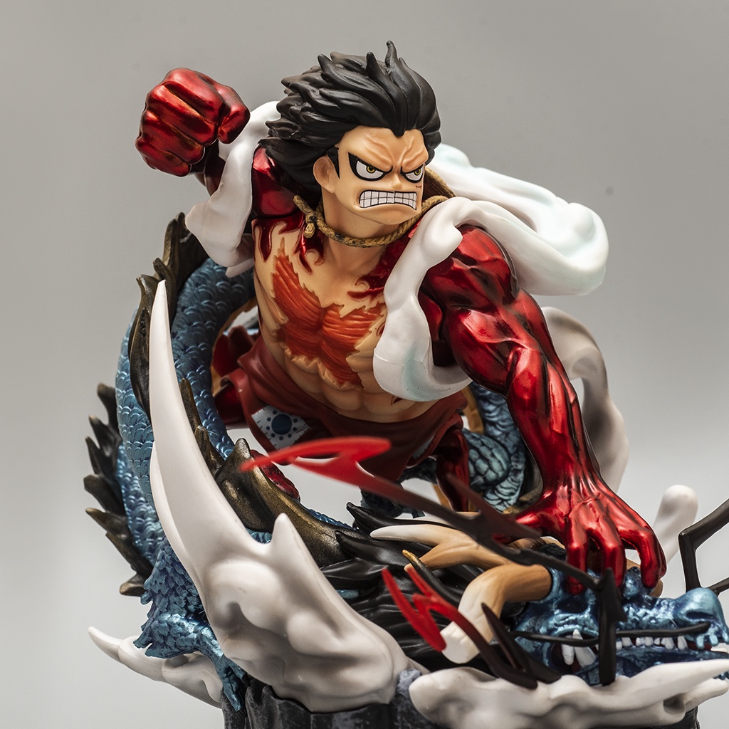 Mô hình One Piece Luffy Gear 4 battle tứ hoàng Kaido dạng rồng  - Mô hình trang trí One Piece Haki Shop