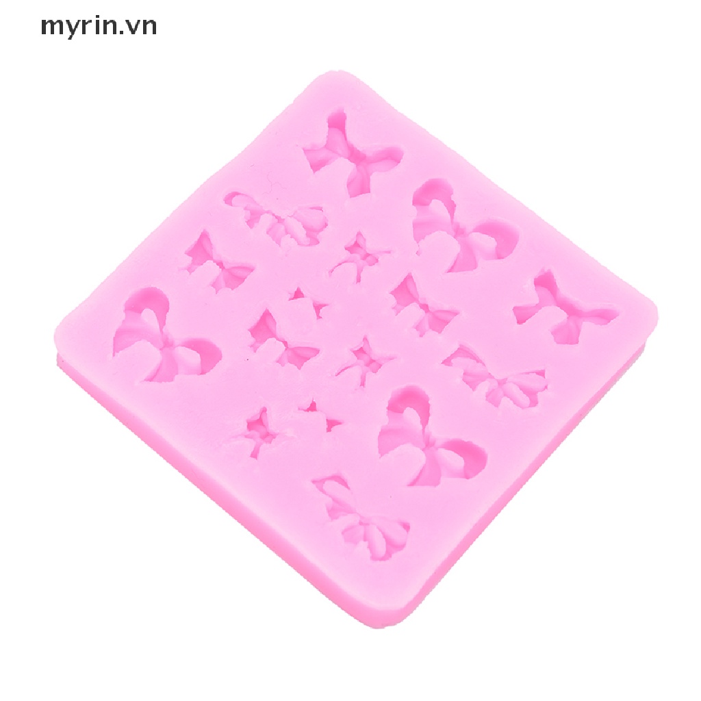 Khuôn Silicone Làm Bánh Hình Nơ Ruy Băng