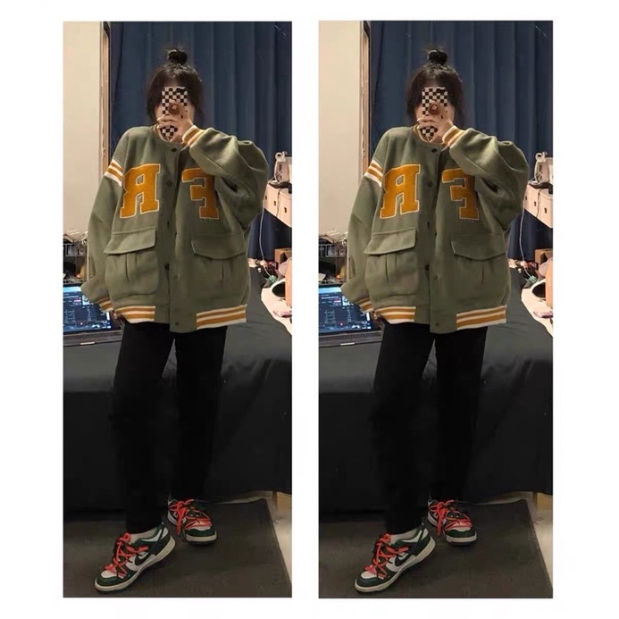 Áo bomber lót dày dặn