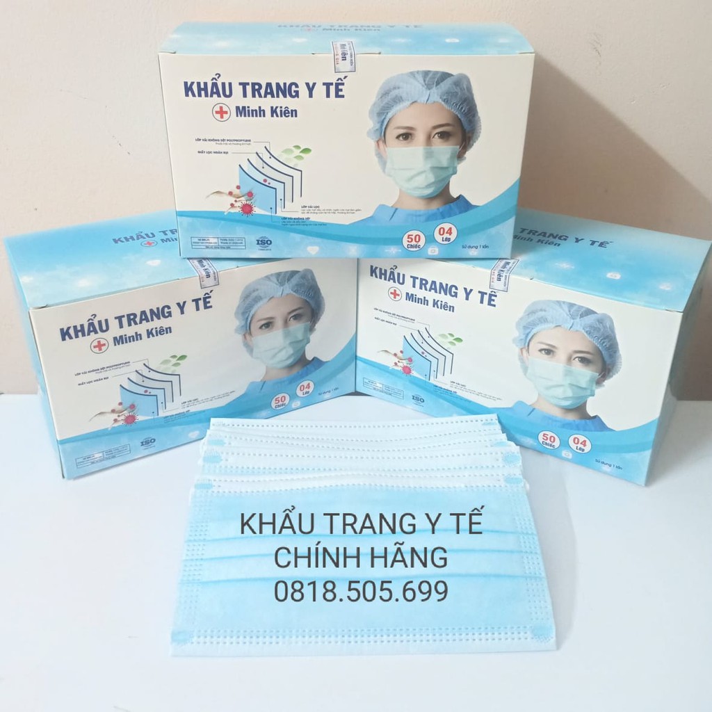 Sỉ = lẻ Khẩu trang kháng khuẩn Kim Ngân hộp 50 cái (Hàng chính hãng)