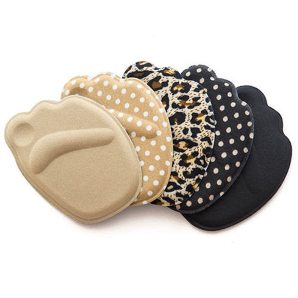 1 Cặp Miếng Lót Giày Cao Gót / Miếng Lót Bảo Vệ Chống Trượt Thoáng Khí Mềm Mại