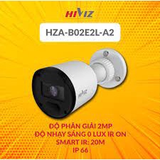 [Mã 77ELSALE hoàn 7% đơn 300K] Camera Hiviz HZA-B02E2L-A2 - Bảo hành 12 tháng!!!