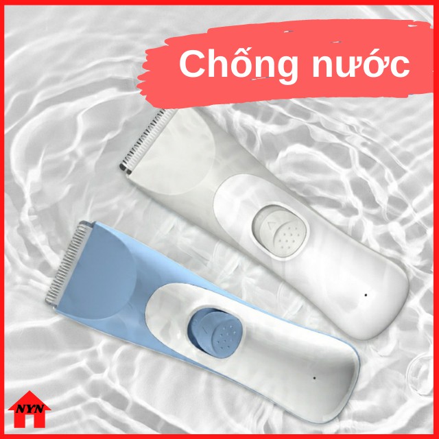 [Lưỡi Gốm Bo Tròn] Tông Đơ Cắt Tóc Cho Bé, Trẻ Em Cắt Nhanh Rung Nhẹ Cổng Sạc USB Tiện Lợi Kháng Nước S568