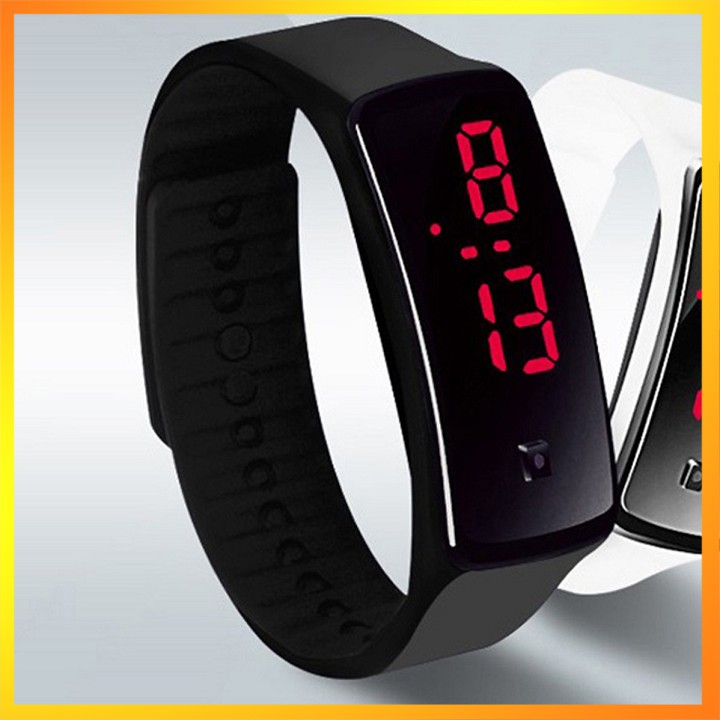 Đồng Hồ Led Nam Nữ Dây Silicon Mặt Giả Kính Thời Trang Thể Thao | BigBuy360 - bigbuy360.vn