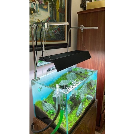 SHADE HT MÁNG W140 ĐÈN CHẾ KHÔNG DÙNG THANH NGANG CHẤT LIỆU INOX 430