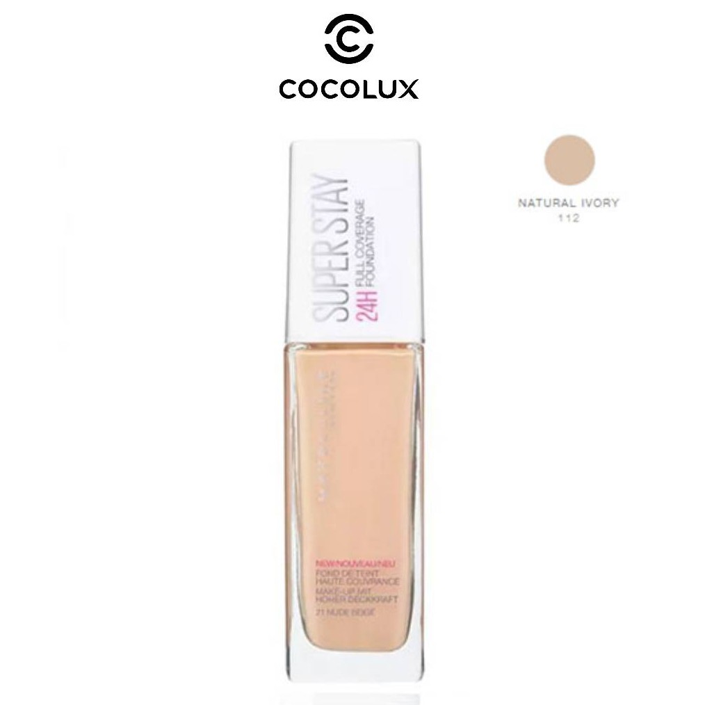 [Công Ty, Tem Phụ]Kem nền Maybelline Super Stay Full Coverage Foundation-[COCOLUX]