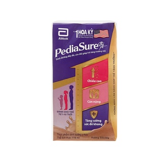 Sữa bột pha sẵn Abbott PediaSure socola 110ml