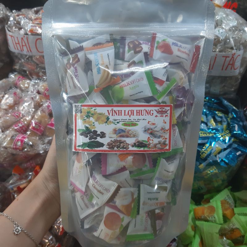 KẸO TRÁI CÂY THÁI LAN MIX CÁC VỊ SIÊU NGON 500GR
