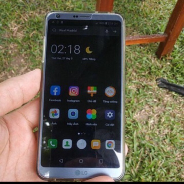 Bộ 2 kính cường lực Lg G6 tặng ốp dẻo