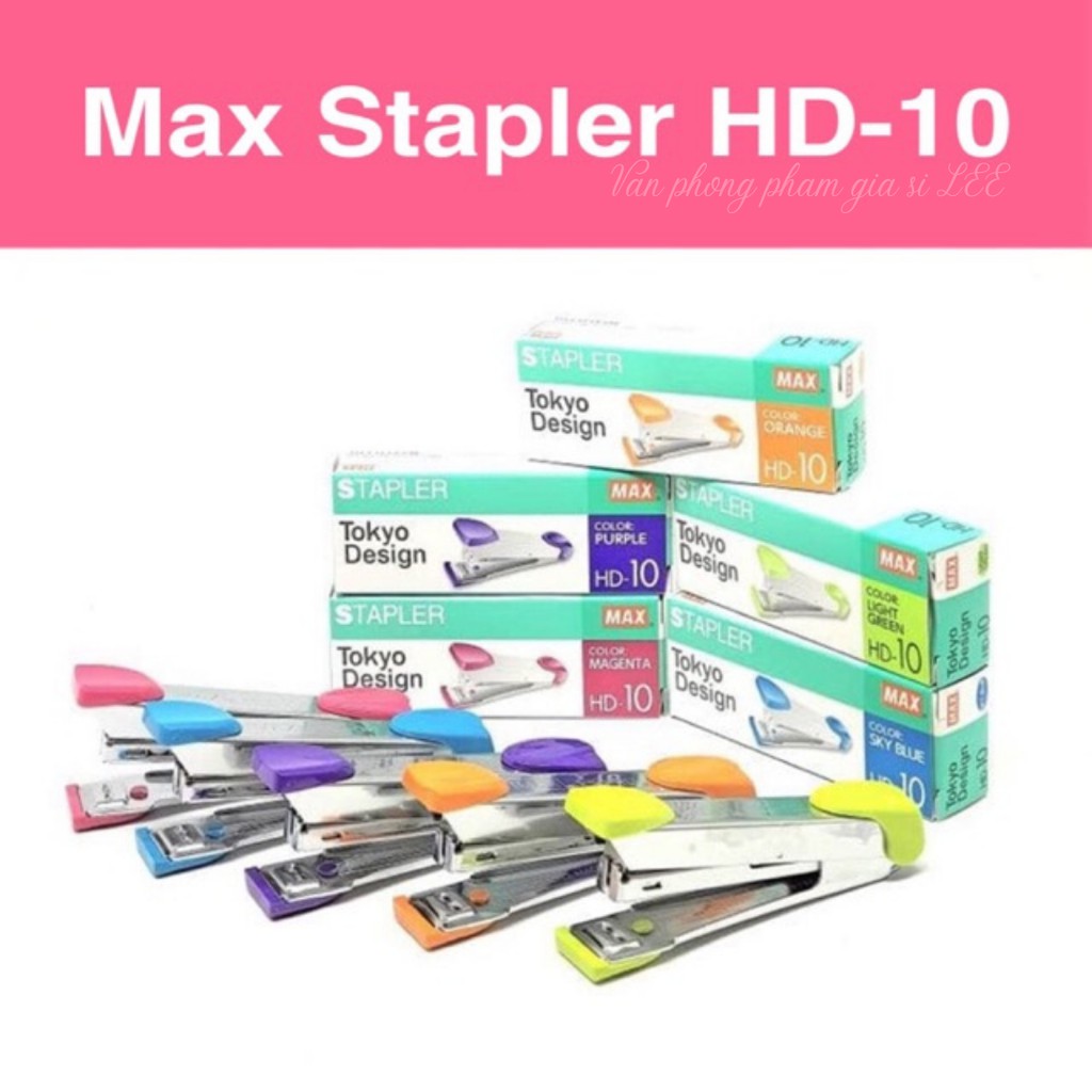 Dập ghim 10 - Max HD 10 Stapler - Kit No.10