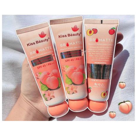 Kem nền BB Matte Kiss Beauty che khuyết điểm và kiềm dầu SPF 45/PA+++