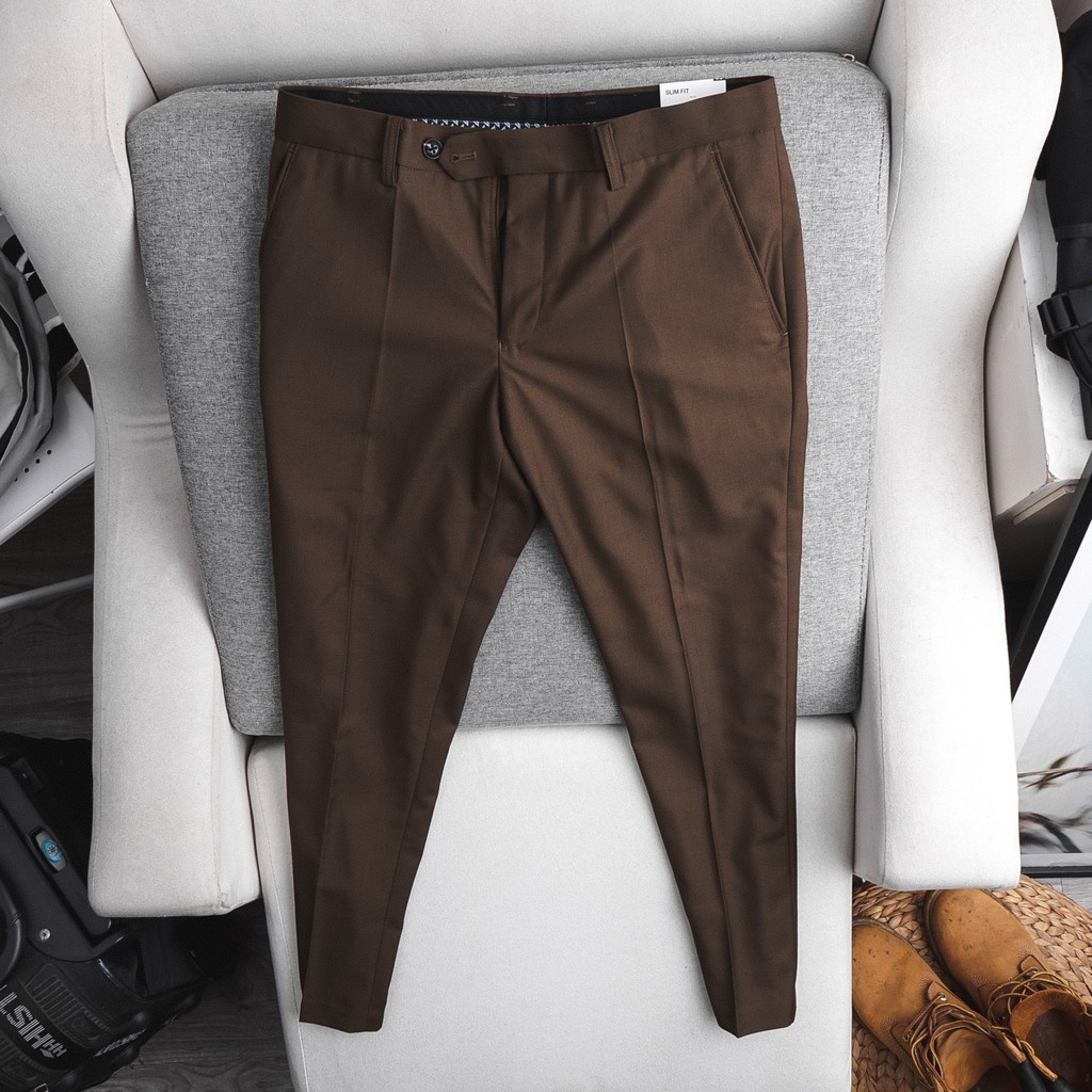 [ 6 Màu] Quần Tây Nam Hàn Quốc Dáng Ôm Công Sở - Quần Âu Nam Phong Cách Đẹp Chống Nhăn Chống Xù Co giãn- QA04-Gusta | BigBuy360 - bigbuy360.vn