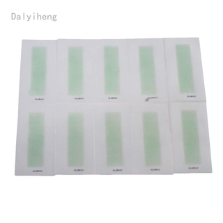(hàng Mới Về) Set 10 Giấy Wax Lông Hai Mặt Tiện Dụng Dalyiheng
