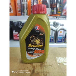 Nhớt 4T bán tổng hợp Caltex Semi Havoline 10w40