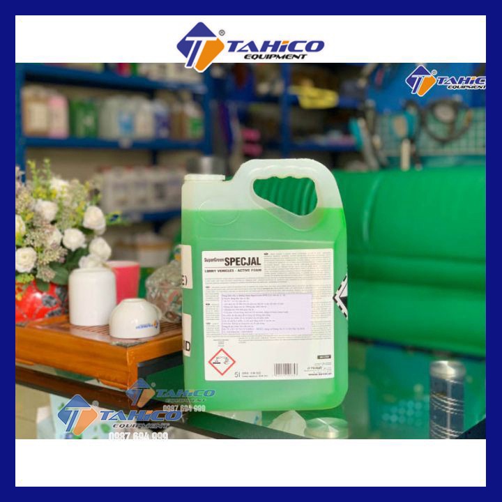 Dung dịch rửa khoang máy và không chạm Super Green Specjal 5 lít ⚡ CHÍNH HÃNG⚡ - Tahico