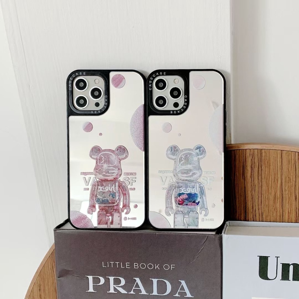 Thời Trang Ốp Điện Thoại Mặt Gương Hình Gấu Cho Iphone 12pro Max 12mini 11pro Max Xs Max Xr Se 2020 7 8 Plus | BigBuy360 - bigbuy360.vn