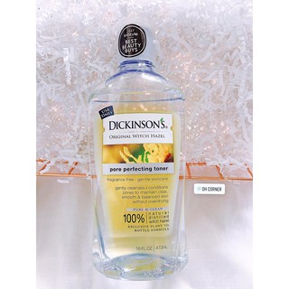 Nước hoa hồng DICKINSON'S Original Witch Hazel Pore Perfecting (Dành cho da dầu nhờn, da mụn)