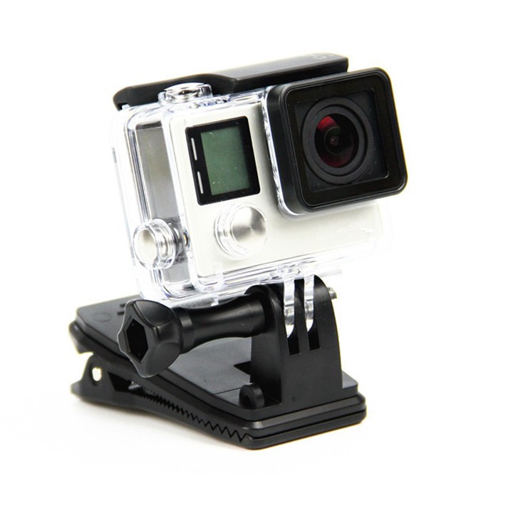 Kẹp ba lô gắn GoPro Hero xoay 360 độ