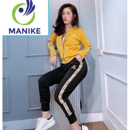 Bộ THỂ THAO NỮ phối BU BE RY_bộ đồ thu đông nữ full màu siêu xinh!