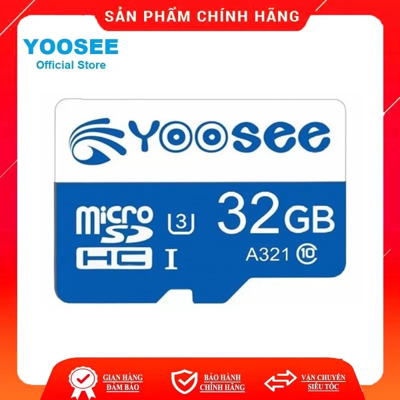 THẺ NHỚ SD YOOSEE 32G CHUYÊN DỤNG CHO CAMERA IP