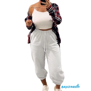 ❀Quần Jogger May-Nữ, Quần Dài Cao Cấp, Màu Trơn Thường Ngày Giảm Béo Rời Mặc Quần Thể Thao Yoga