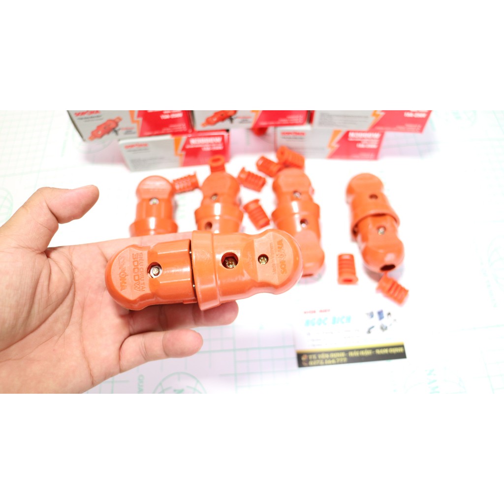 Bộ Nối Nguồn Công Suất Cao SOPOKA N3000W Lớp Lõi Chịu Nhiệt, Lớp Vỏ Chống Vỡ