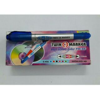 Hộp 10 bút lông dầu PM04 TL