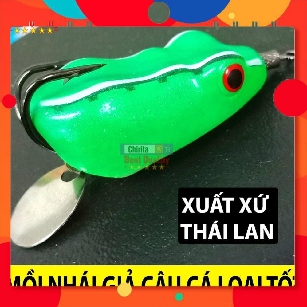 Mồi Giả Câu Cá Nhái Xanh Xuât Xứ Thái Lan 8.5 Gram
