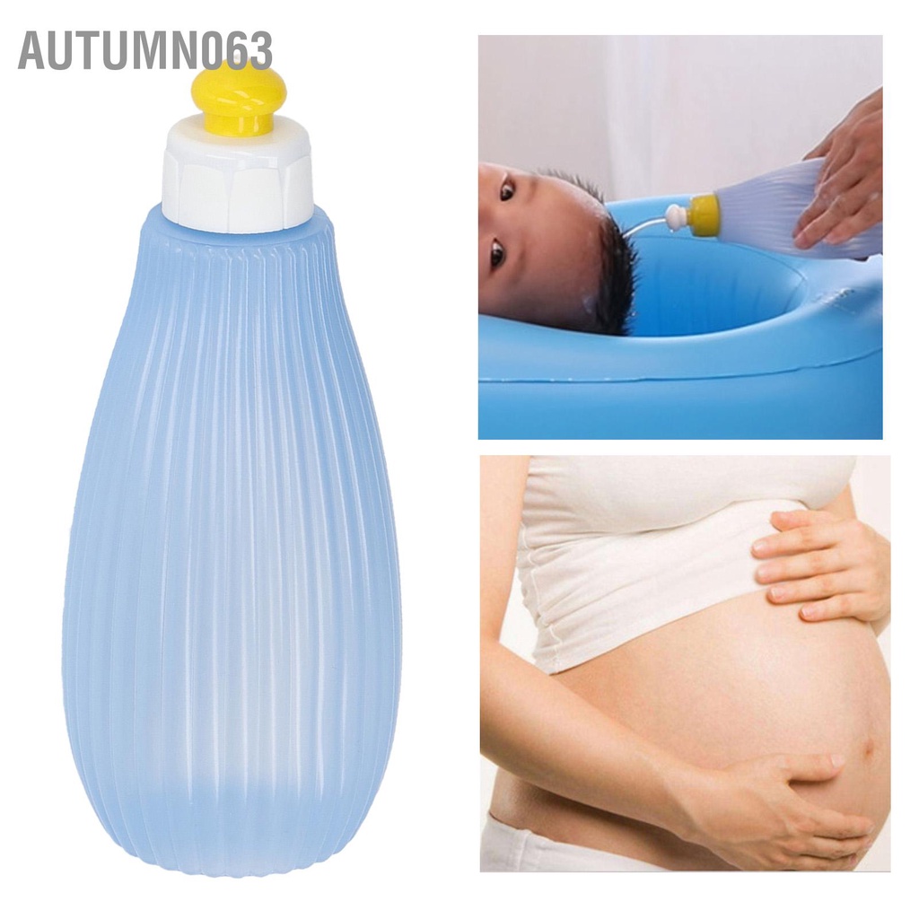 Autumn063 Nước rửa vệ sinh cho trẻ sơ cầm tay Shattaf du lịch 350ml bà mẹ