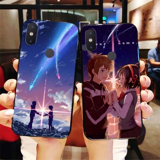 Ốp Lưng Tpu Mềm In Hình Anime Your Name Cho Redmi 6 Pro 6a 7 7a 8 8a 9 9a 9t