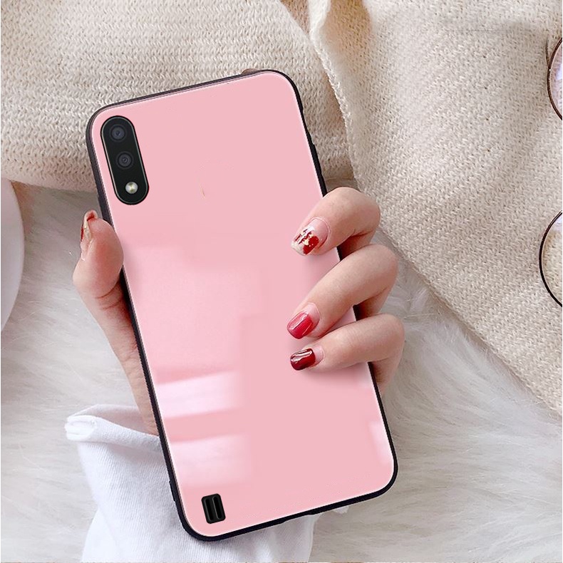 Ốp Lưng SAMSUNG GALAXY A10 Mặt kính gương sáng bóng cao cấp