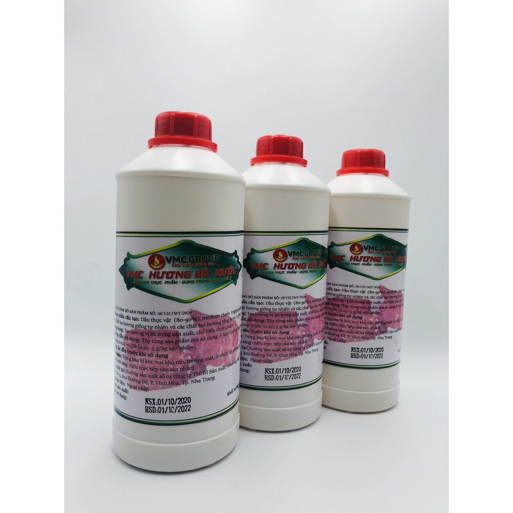 HƯƠNG BÒ VMC - Phụ gia tạo hương vị, mùi vị cho phở bò và các món xào,...