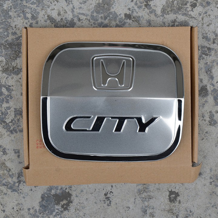 Ốp Nắp Bình Xăng Trang Trí Bảo Vệ Chống Xước Xe Ô Tô Honda City 2007-2013