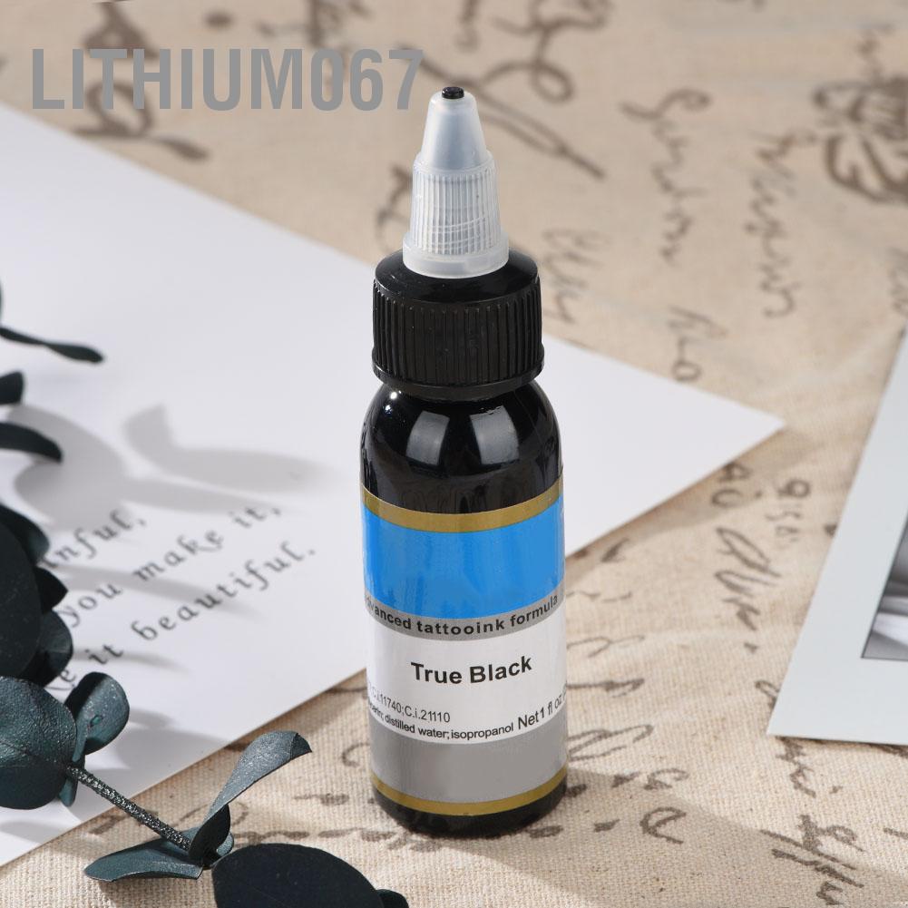 Lithium067 14 Colors 30ml Body Paint Semipermanent Eyebrow Permanent Makeup Tattoo Ink