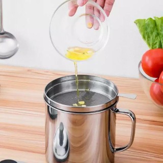 Ca Lọc Dầu Ăn Có Lưới Lọc Cặn Bằng INOX 304 Không Gỉ Cấp Cấp