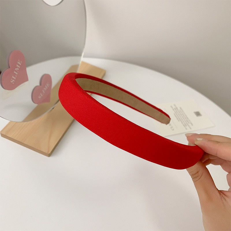 Băng đô cài tóc vintage chất xốp dễ thương