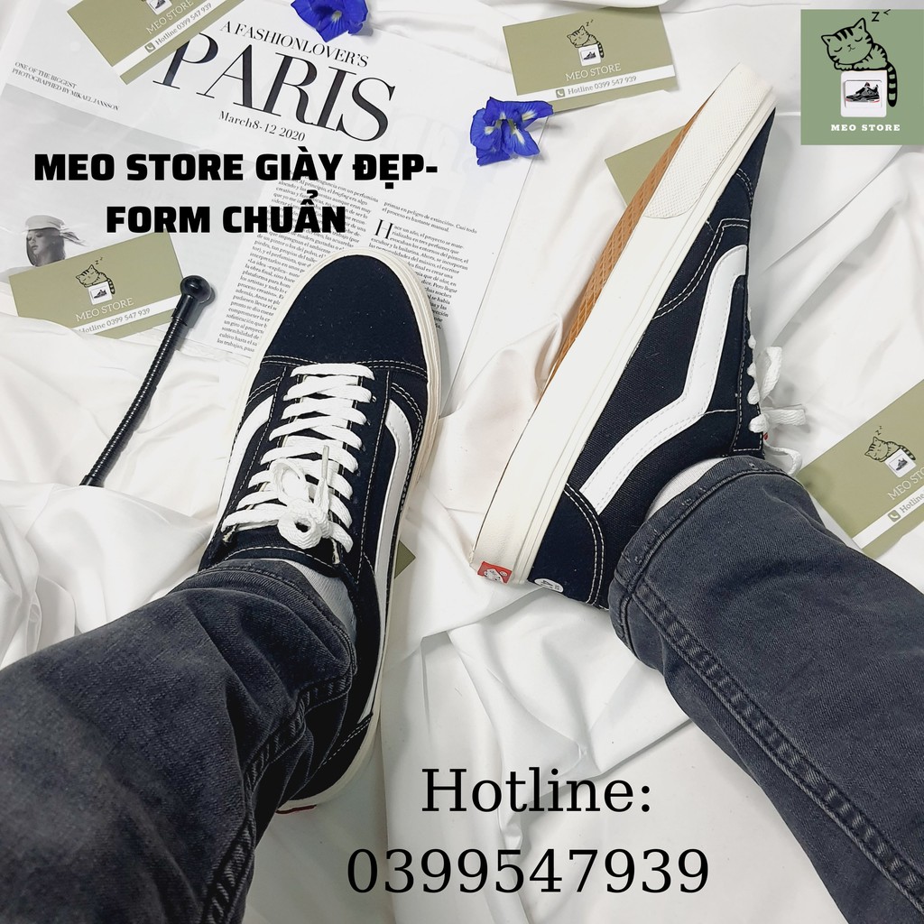 Giày van, giày vans vault old skool nam nữ cổ thấp full bill-hộp-hộp bảo vệ, đủ size 36-43.