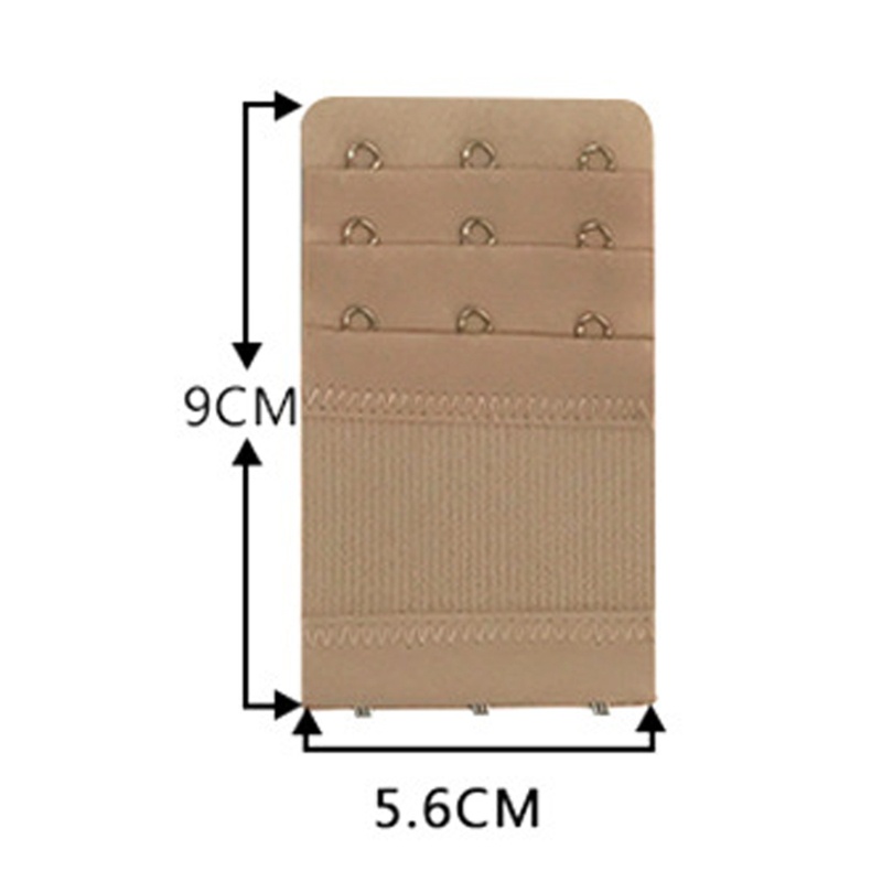 3 móc nối dài dây áo ngực mềm mại cho nữ