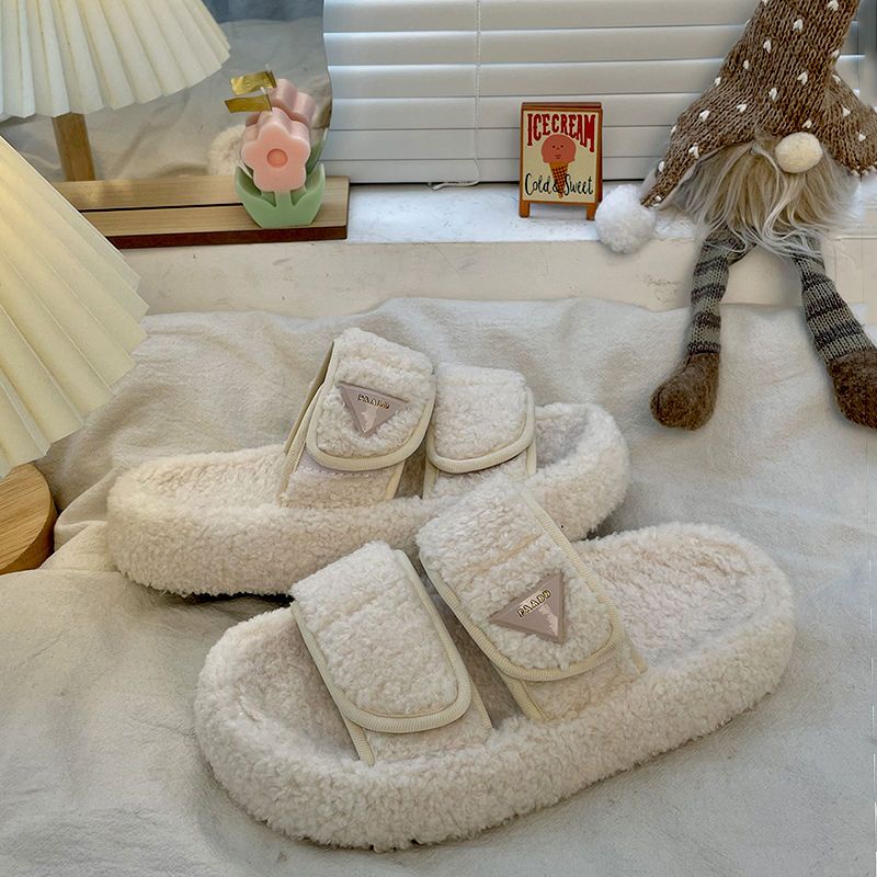 Dép Bông Đi Trong Nhà Thiết Kế Thoải Mái Dễ Thương Thời Trang Mùa Thu Đông Ấm Áp