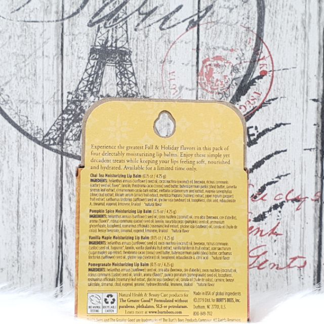 Son dưỡng môi từ Thiên Nhiên Burt’s Bees LIMITED EDITION - 100% NATURAL ORIGIN | BigBuy360 - bigbuy360.vn