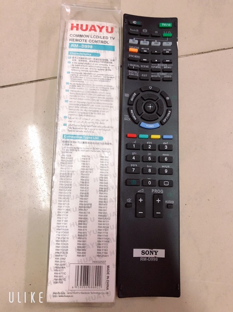 REMOTE ĐIỀU KHIỂN TIVI SONY LED ĐA NĂNG | BigBuy360 - bigbuy360.vn