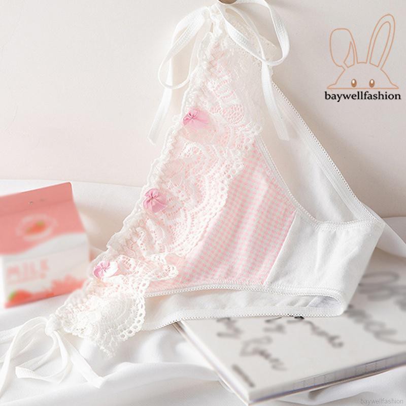 Quần Lót Cotton Lưng Thấp Thắt Dây Cho Nữ | BigBuy360 - bigbuy360.vn