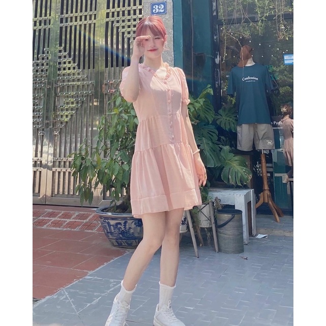 Váy Tiểu Thơ Cam Đào