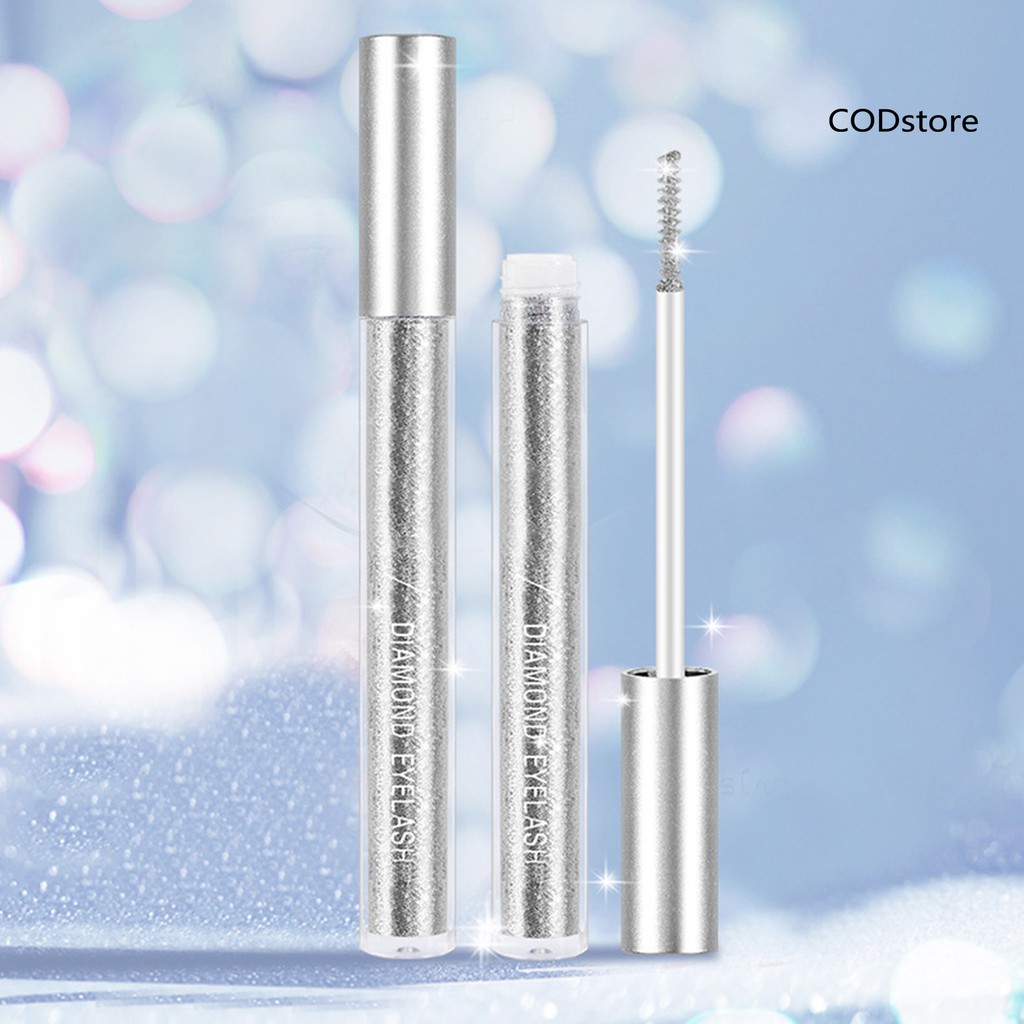 Mascara S18 làm cong và dày mi chống thấm nước ánh nhũ lấp lánh cho nữ