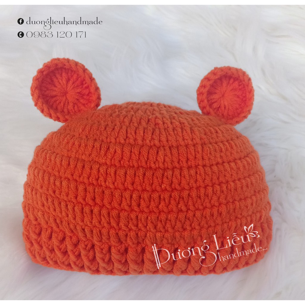 NÓN LEN TRÙM TAI CHO BÉ TỪ 0 ĐẾN 3 TUỎI