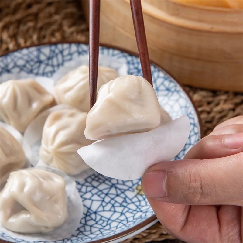 500 tờ giấy nến lót bánh bao, dimsum