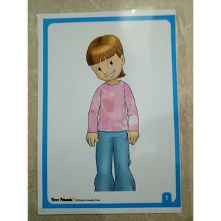 Flashcard First friends 1 ép plastic